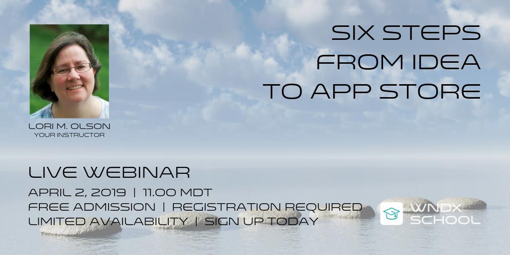 WNDXSchool's tweet photo. Thanks to our friends over at @PlatformCalgary (formerly @yyctechnologies) for adding our free, one hour webinar ‘#6PackApps - Six Steps from Idea to App Store’ to their event calendar (https://t.co/HVmucTclfu). Sign up for one of the webinar spots today: https://t.co/BgnvSeEwee https://t.co/zrHmb3Blij