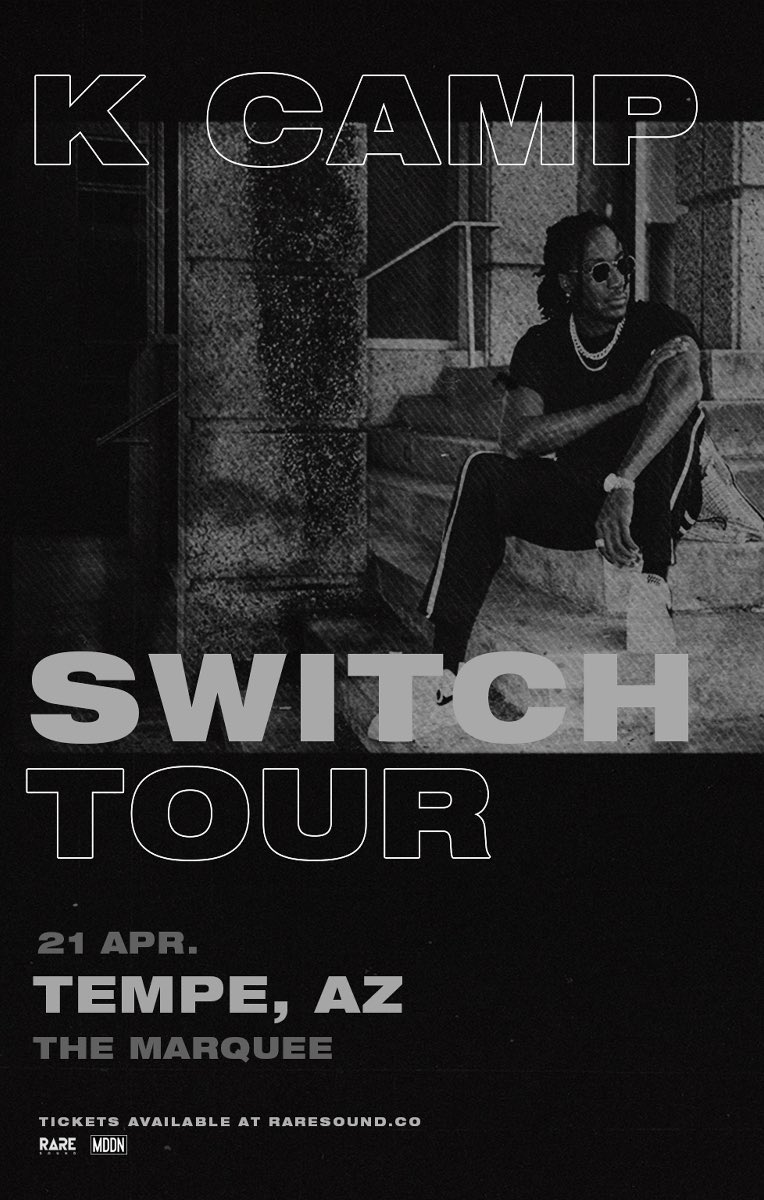 PotOfGoldAZ's tweet photo. K CAMP will be in AZ April 21st! Get your tickets 🎫 https://t.co/WeQpjreKe8