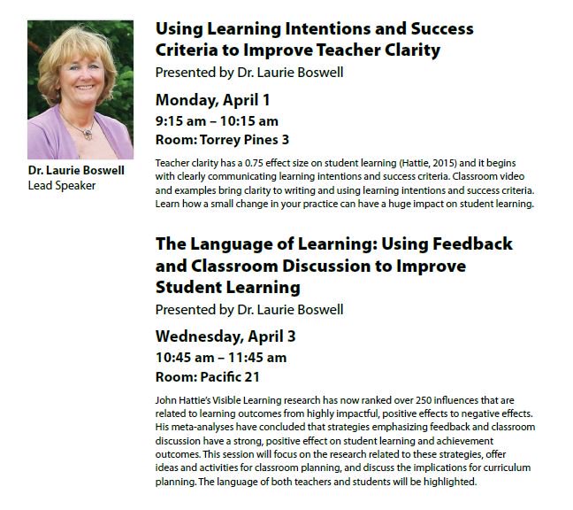 DeniseLovesMath's tweet photo. Dr. Laurie Boswell is speaking at #NCSM19.
@laboswell @BigIdeasMath https://t.co/6vWo1T9bG9