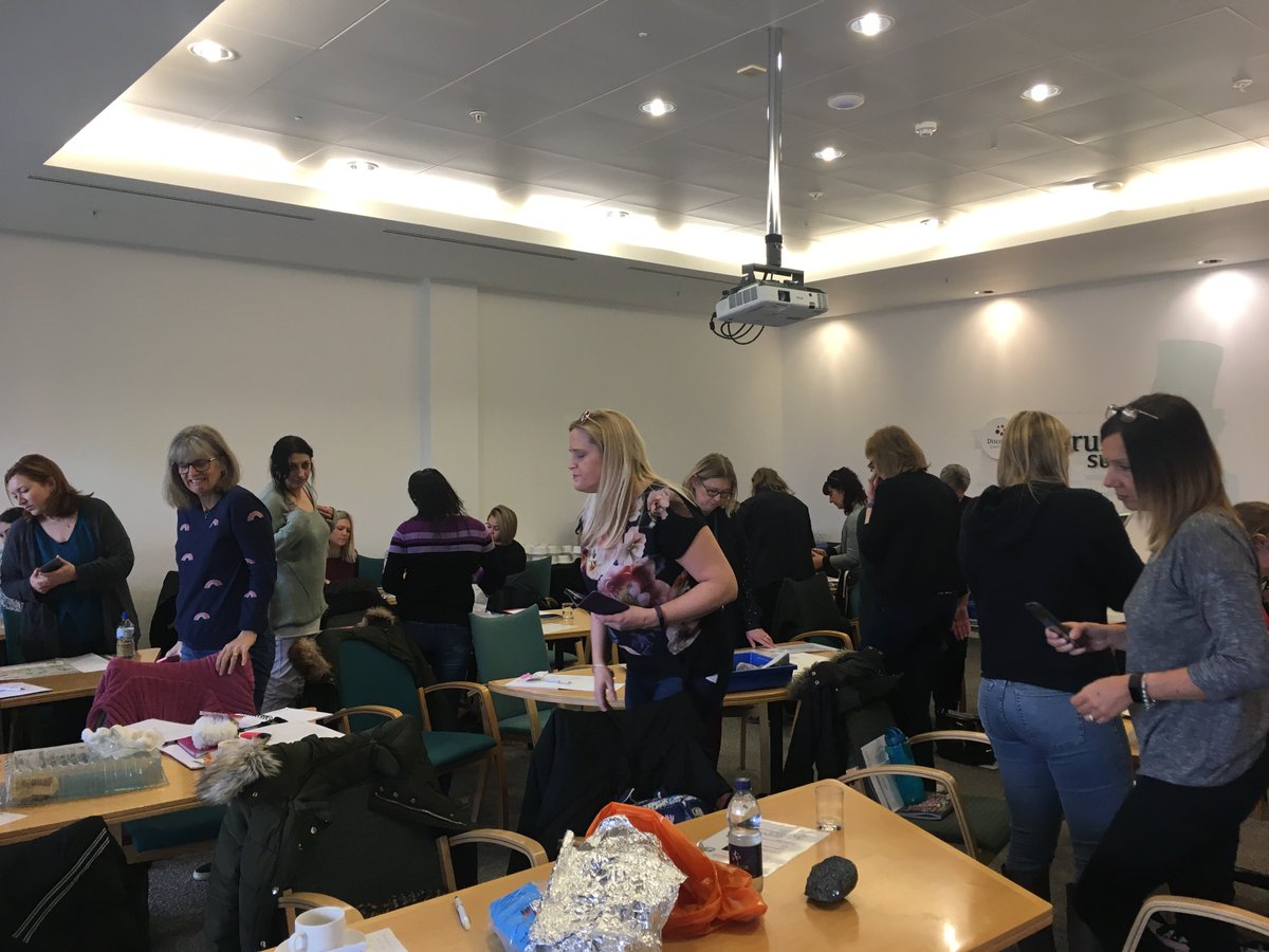 Primary Subject Leaders Course last week where over 30 Primary Science Teachers having fun at the primary science leaders course <a href="/DiscoveryPark_/">Discovery Park</a> #Inspire #CPD #FunScience