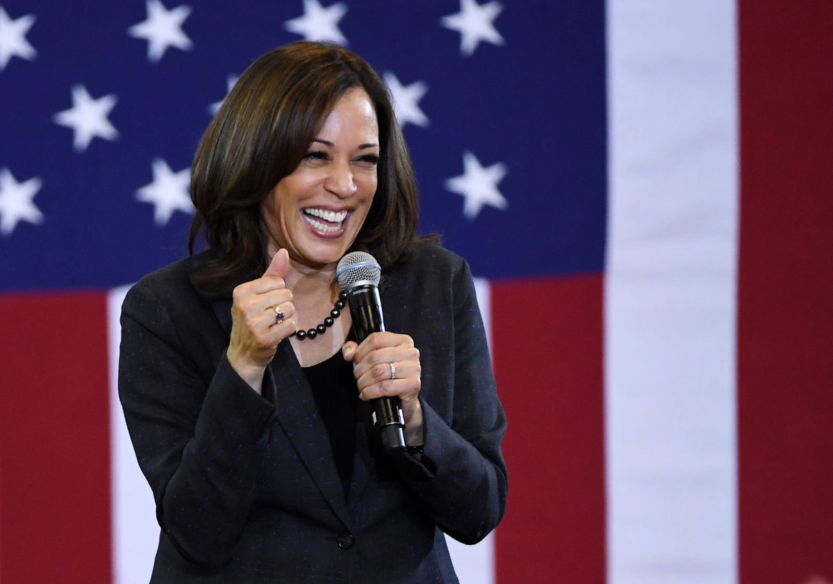 U.S. Sen. Kamala Harris was the first presidential candidate to deliver the gospel truth at two historical African American institutions: Ebenezer Baptist Church and Morehouse College. trib.al/9DF1yRR
