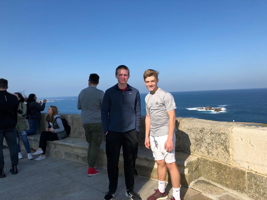 NCHS_WCL's tweet photo. NCHS students in A Coruña España. @NCHSOFFICIAL @Naperville203 https://t.co/bWUA986IEF