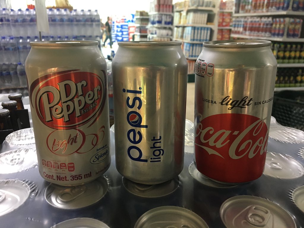 Ryan Pistana on Twitter: "@aident06 @CocaColaRacing @CocaCola Coca-Cola Light actually only in other countries outside of America. It Diet Coke. Here's a photo I took in Mexico last year