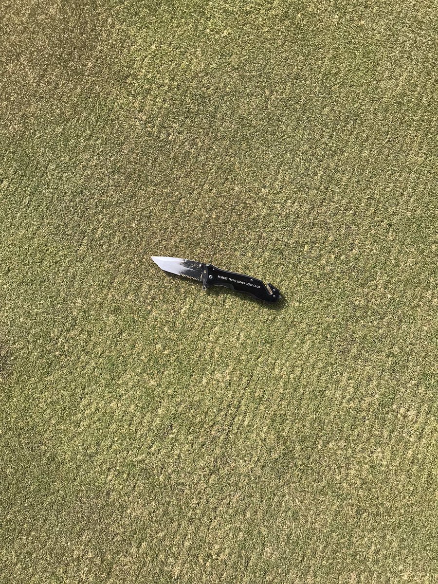 Double verticut on greens this morning in preparation of Aerification next week!