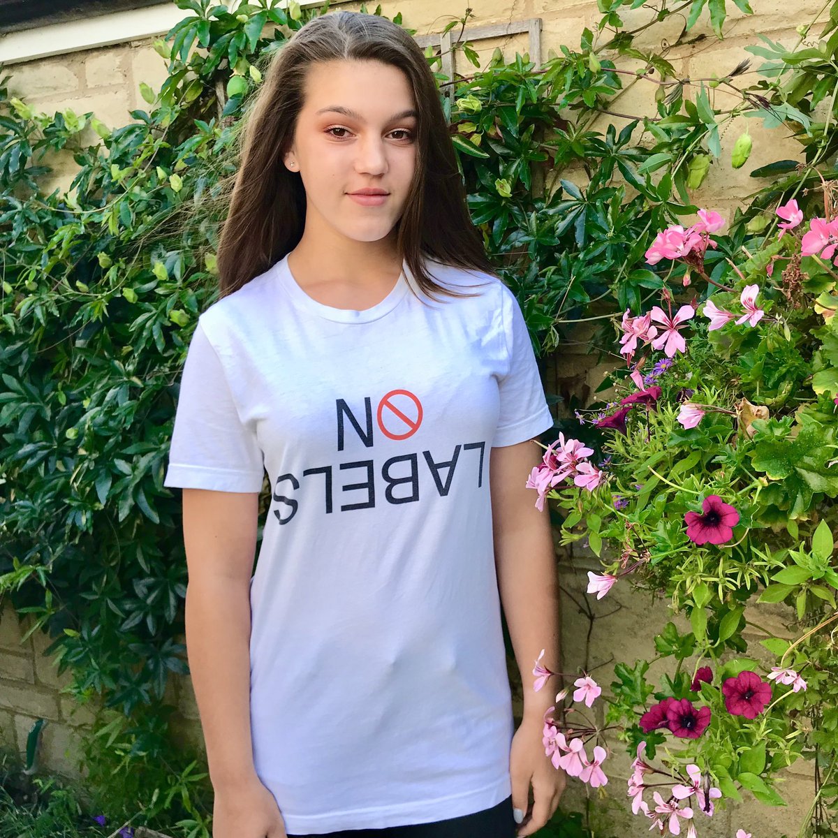 🌸 Live life in full bloom 🌸 NO LABELS T-Shirts available in white and black. Shop now at MAXTARIQ.COM