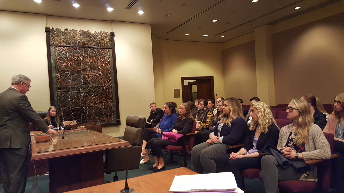 llockefield's tweet photo. Appreciate Sen Hughes taking time to talk all things legislative with the @UNL_CASNR Beef Scholars students. #beef #learning https://t.co/OMlnso434J