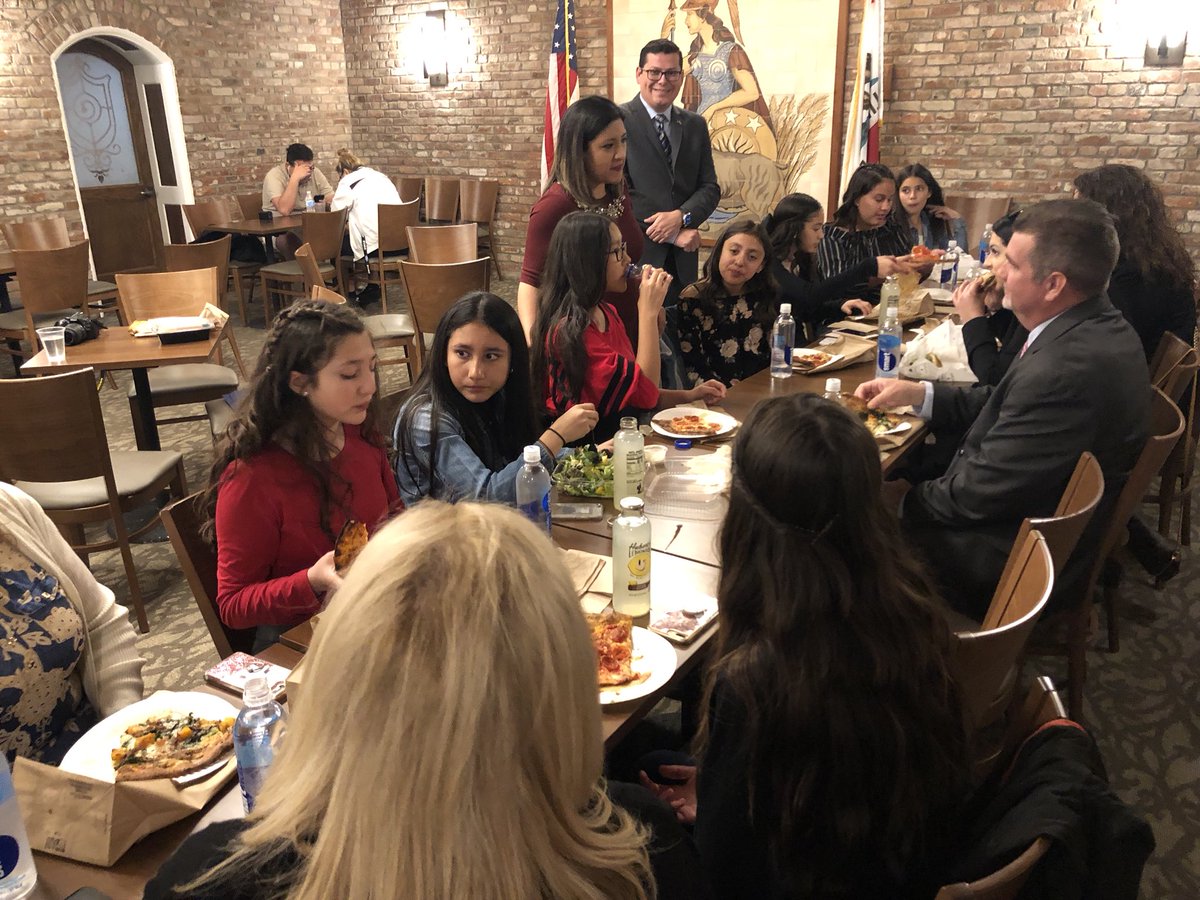 A great visit at the Capitol today from our local students of John Muir Middle School! #corcoran #centralvalley #SD14