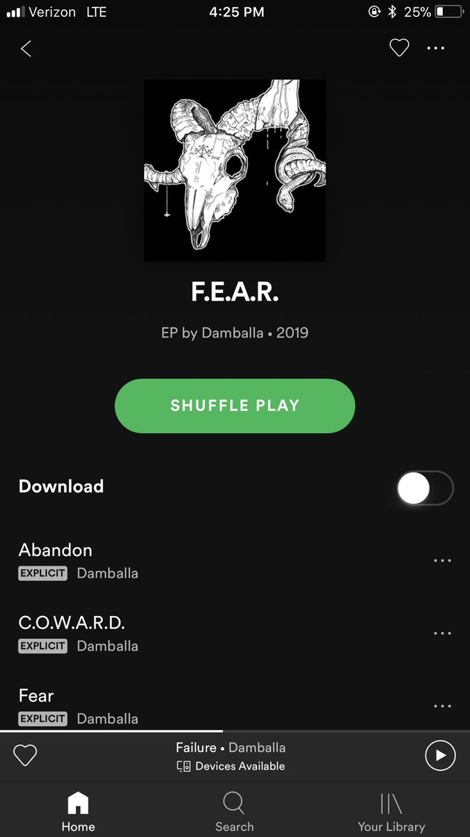 I have some friends who are in a band and just put out their EP. It’s on bandcamp and Spotify. Peep it. <a href="/Damballa812/">DAMBALLA</a>