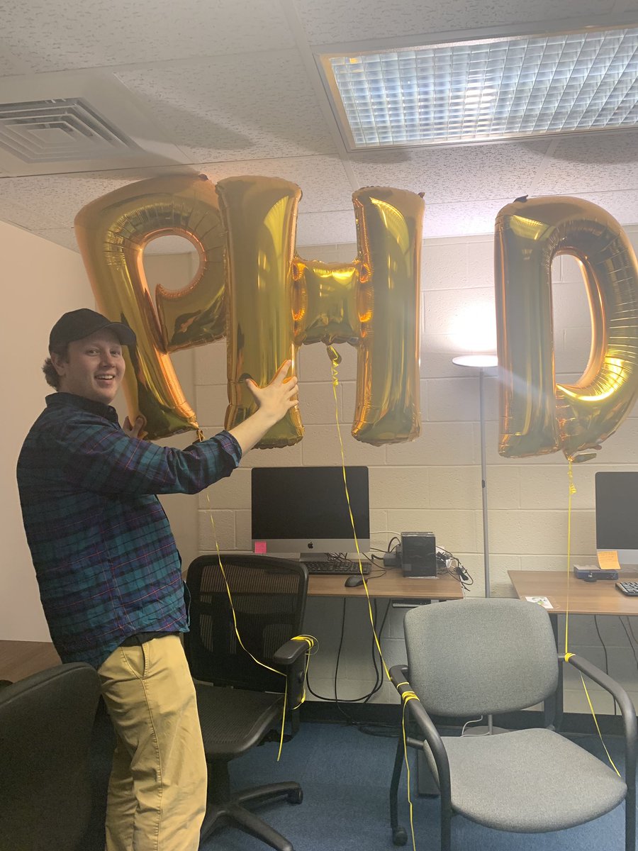 DSNLab's tweet photo. Congratulations to @psharp1289 for passing his defense! He is officially Dr. Sharp! #dissertation #DSNLab #DrSharp https://t.co/2edTEjhHzO