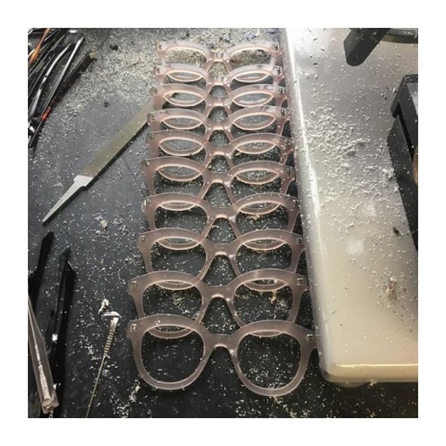 EyeInfluencer's tweet photo. Just got back from a factory tour with my buddy, Todd Rogers, at @LowercaseNYC They manufacture Made in the USA acetate eyewear right here in the old Brooklyn Army Terminal. WOW...what a great space they have. If you get the chance contact them and see e… https://t.co/uDn5CbVzIe https://t.co/IvaU5ulNhQ