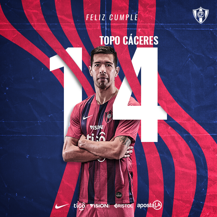Hoy está de cumpleaños un jugador que llena de jerarquía y profesionalismo Barrio Obrero 🔝

¡Feliz día, Topo querido! 🎂

#LaVidaPorLosColores 🔵🔴