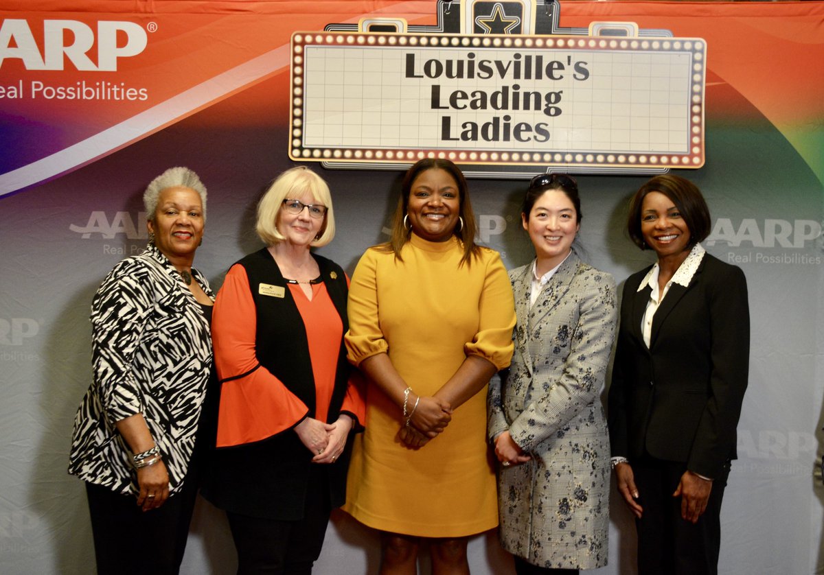 Scott502's tweet photo. @AARPKY And you need to know these #Louisville #leadingladies.💥 https://t.co/yYOzbGVj2U