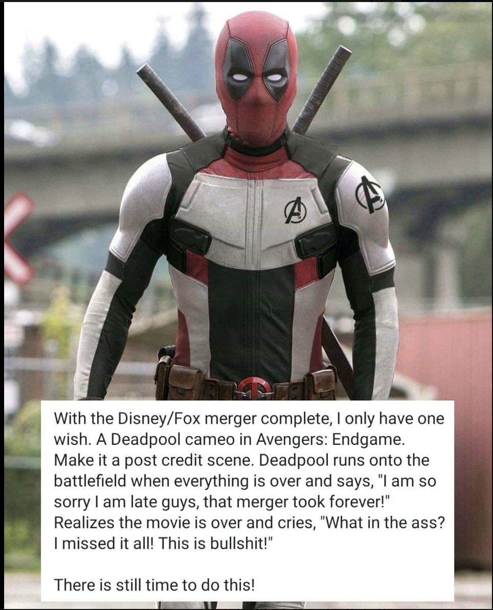 Rahzo33's tweet image. Dude @VancityReynolds you gotta find a way to make this a thing. You're the bookend end game deserves.