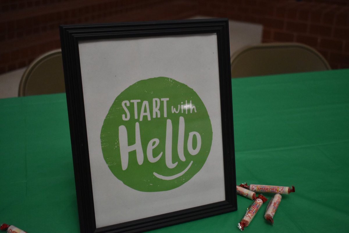Resi_Counselors's tweet photo. Say “Hello” week is off to a great start.  Make sure you say Hello to the people you come across. https://t.co/xoH8CnVkGX