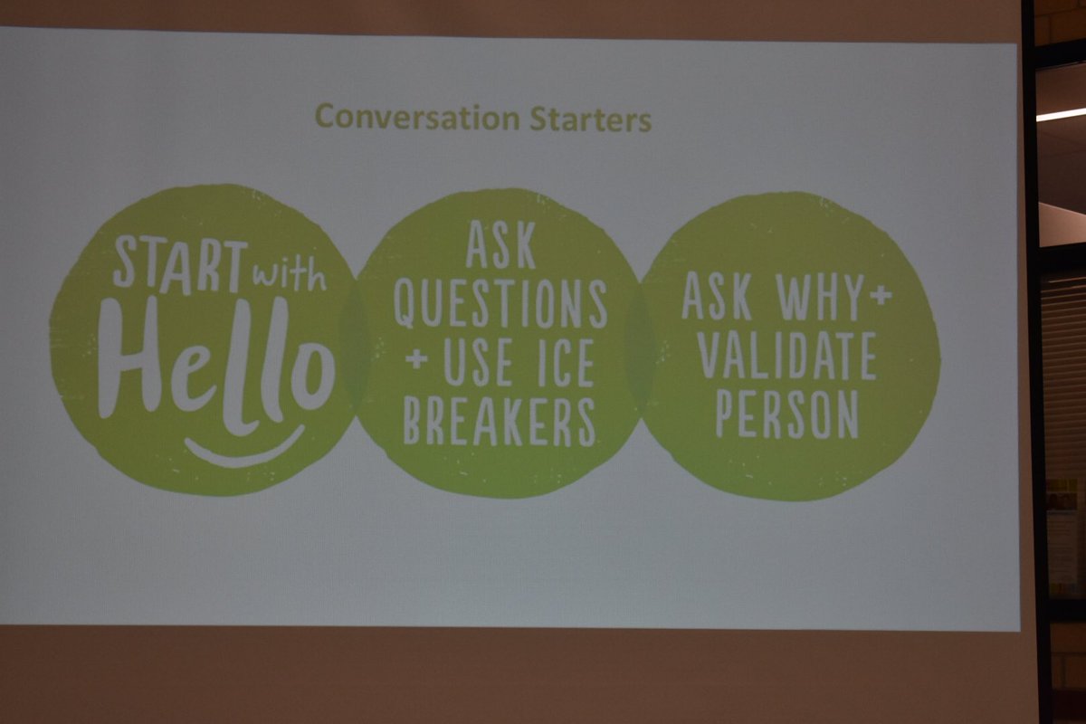 Resi_Counselors's tweet photo. Say “Hello” week is off to a great start.  Make sure you say Hello to the people you come across. https://t.co/xoH8CnVkGX