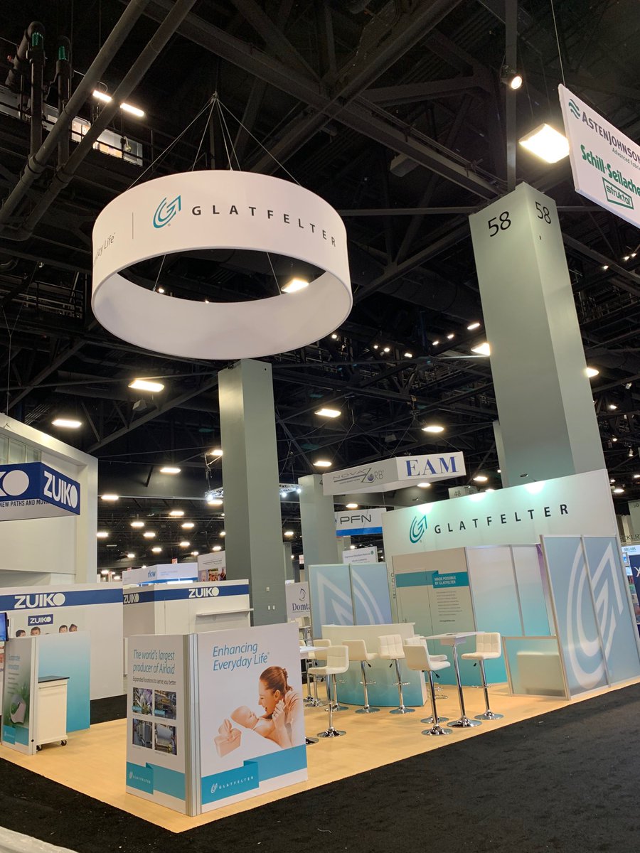 Glatfelter's tweet image. We’re ready for you #IDEA19! With the #IDEA19GLT and #EngineeredMaterials #EnhancingEverydayLife