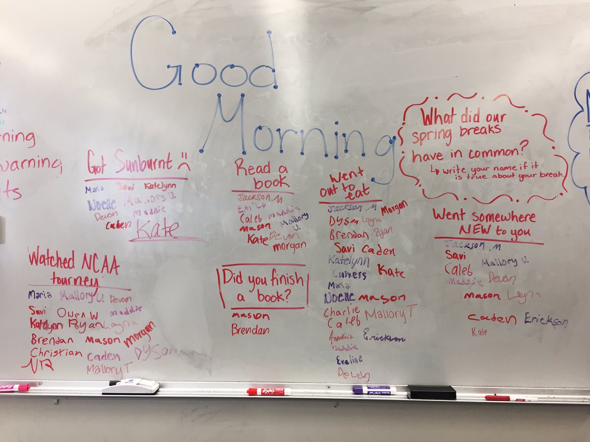 So fun hearing about the fun things these <a href="/CCLSChargers/">CCLS - St. Louis</a> did during their spring break!