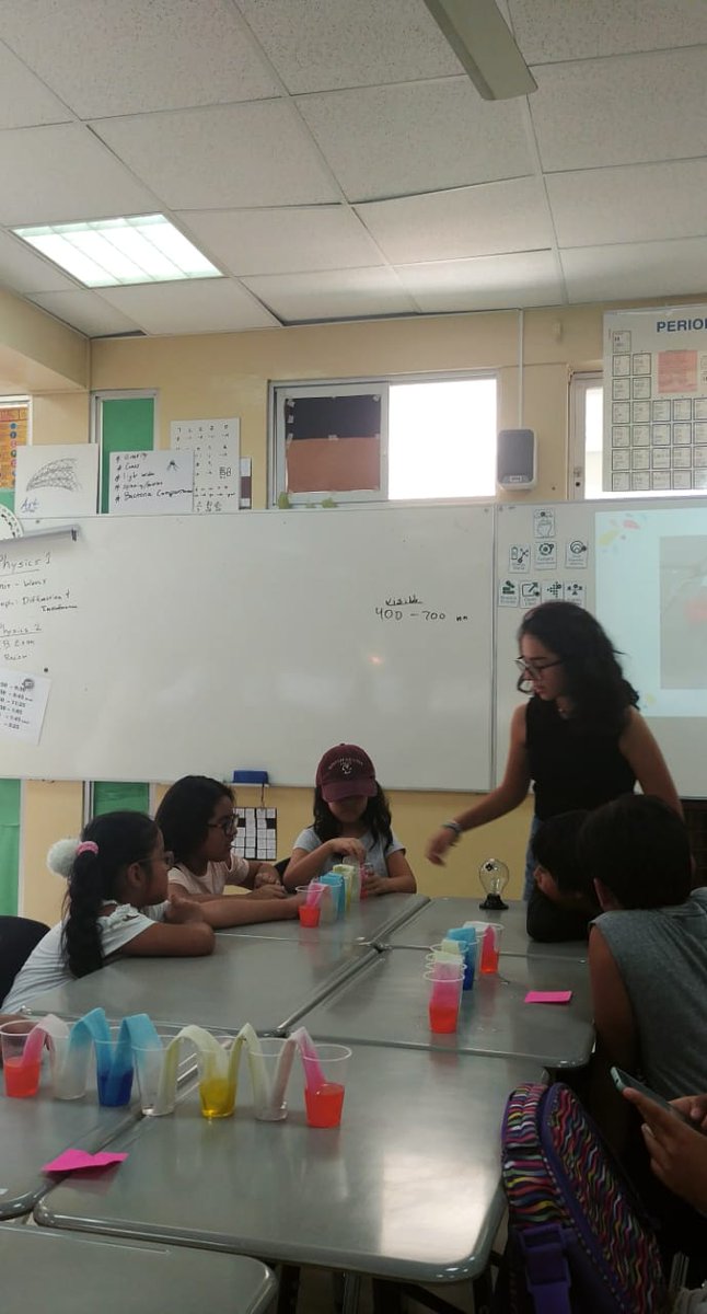 FDRHB_Peru's tweet photo. We have officially started to teach Habla Roosevelt science lessons! Habla Roosevelt is a service club at FDR that aims to unite our school community by having students teach the staff's children English. Last Saturday we covered capillary action. https://t.co/uLBJtKunoG