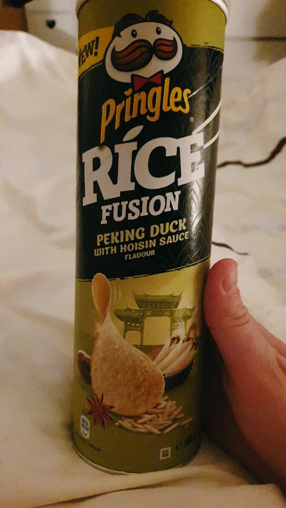 These #RiceFusion #Pringles are incredible!