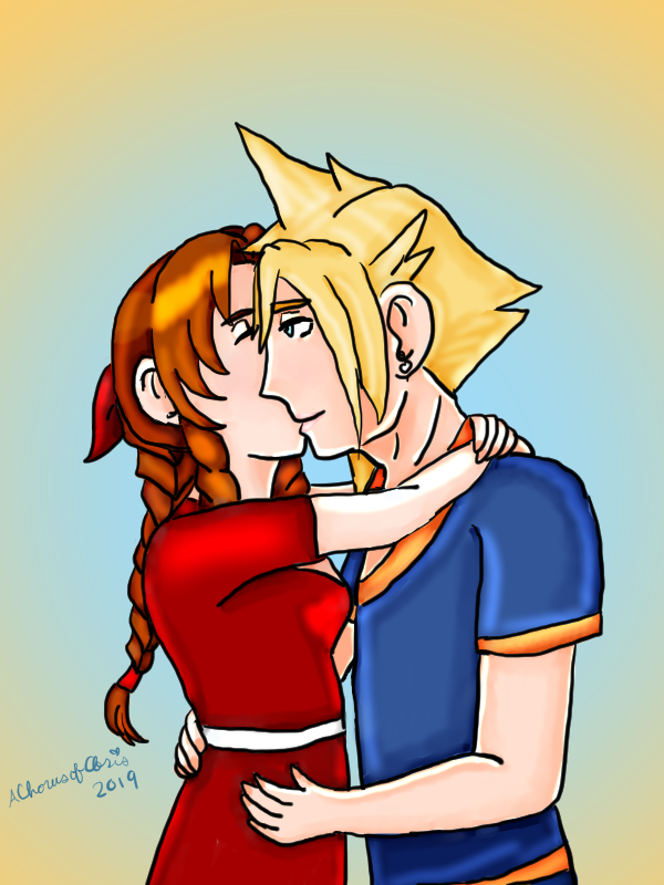 AChorusofCleris's tweet photo. @CloudxAerith ask and you shall receive. 😄

#cleris #clerith https://t.co/frYe7j47Am