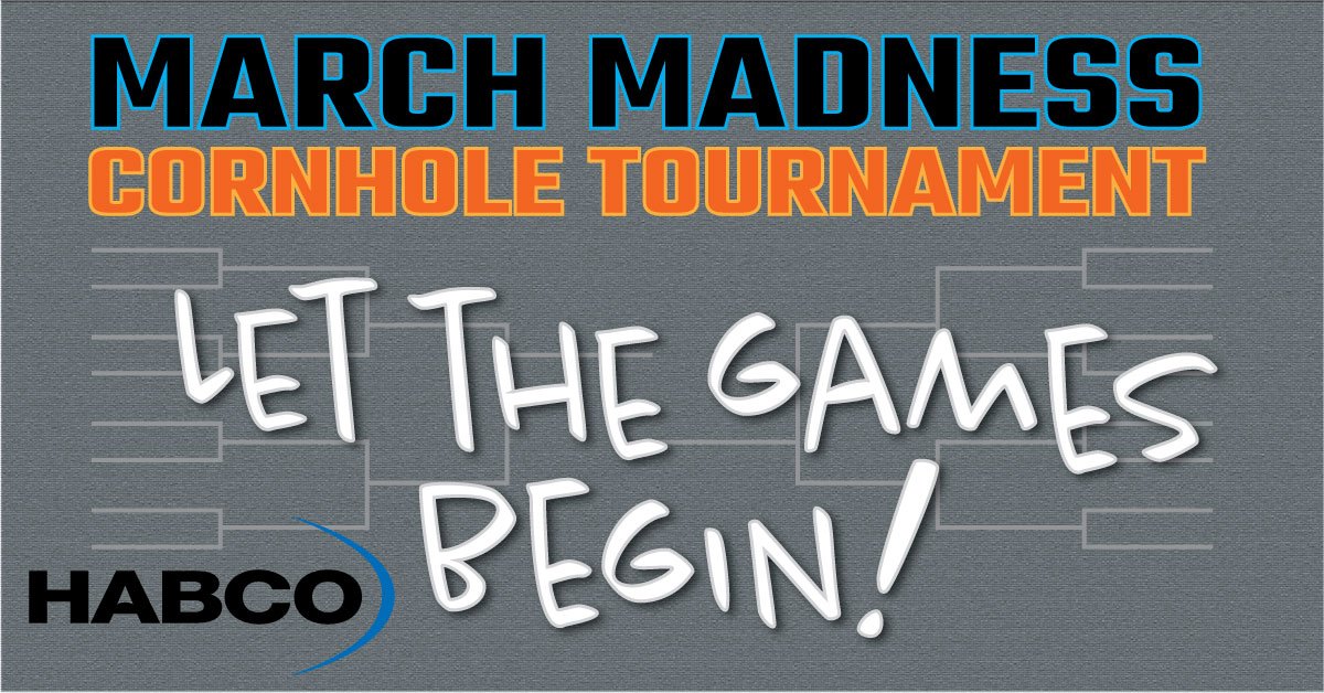 At HABCO, nothing is more important than taking care of our customers. But bragging rights for corn hole is a pretty close 2nd. We take corn hole VERY seriously. Stay tuned for scenes from the break room as we work through the employee brackets...