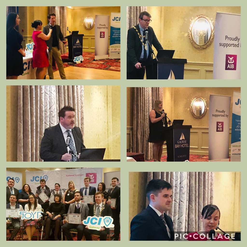 KennethDeery's tweet image. Some initial snippets of what was a great evening at @GalwayBayHotels with @jciireland &amp;amp; some outstanding award winners past &amp;amp; present supported by @AIBBiz &amp;amp; @AIBIreland #backingdoing