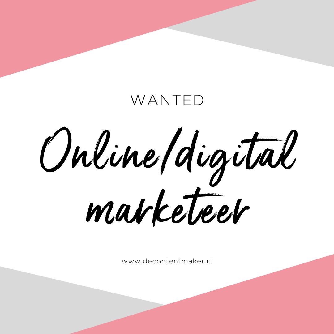 JOB ALERT 🤓
Wij komen graag in contact met een kei van een online/digital #marketeer. Iemand die in staat is digitale projecten te managen en doelstellingen weet te vertalen naar een plan van aanpak met heldere KPI’s. DM bij interesse svp. #vacature #twente