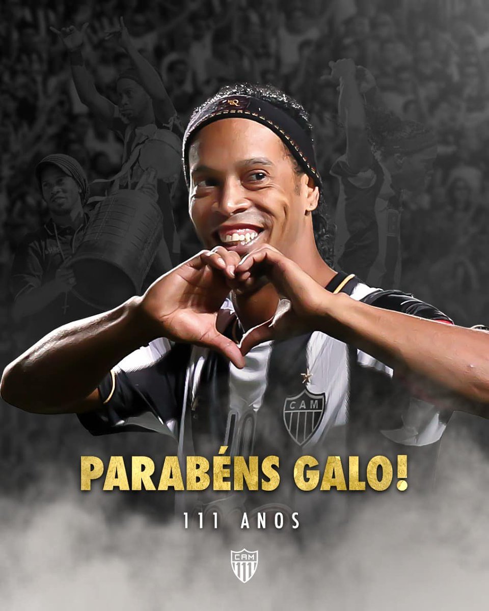 Parabéns @Atletico ! Uma honra poder ter participado de uma parte dessa história! Aqui é galo po@$#!! #AquiEGalo #Galo111Anos #ContraOVento
