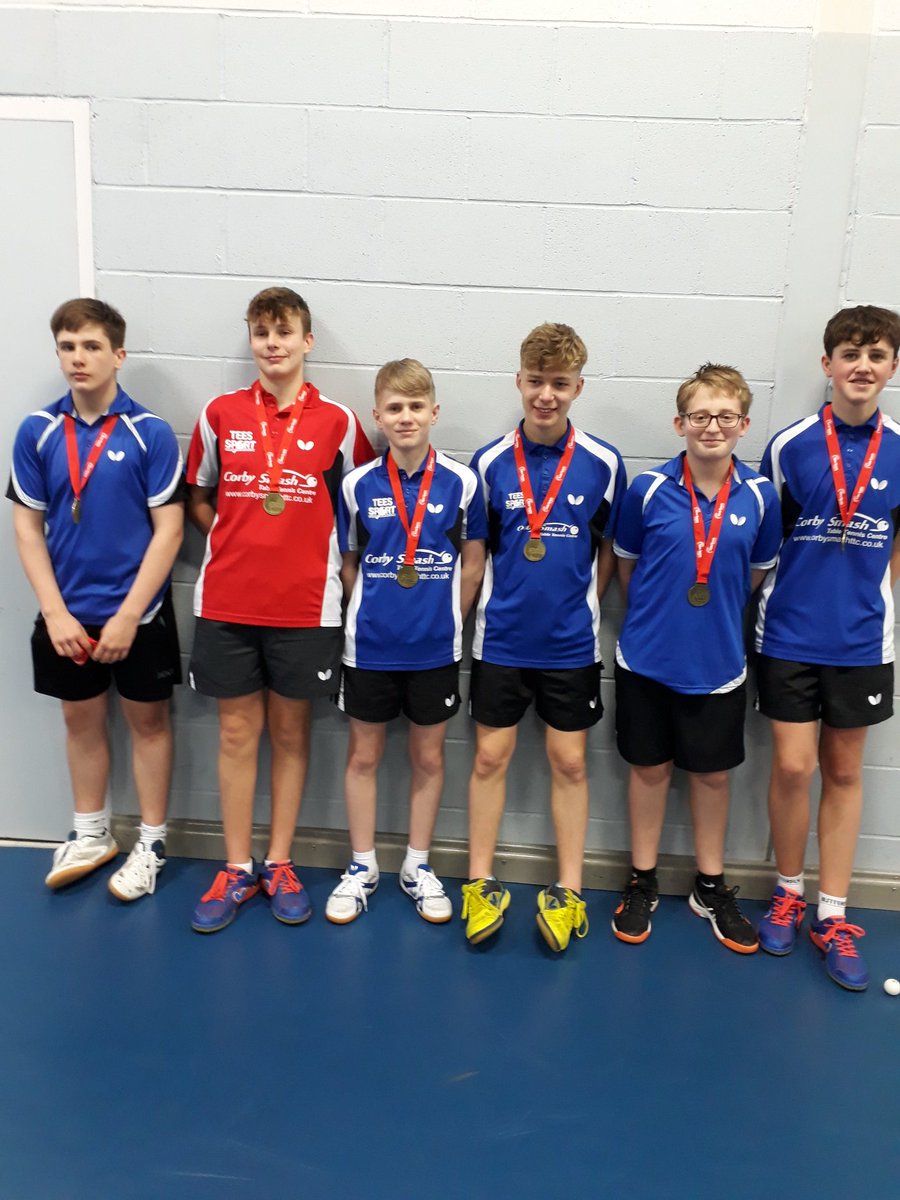 smashtabletenni's tweet photo. Two young players from the @SRTTL tasted success when playing for Corby Smash TTC in the National Cadet League at the weekend.Joe Cox helped his team take the 1st division title,with Jamie Anderson and his team winning Division 2. https://t.co/iWczSala2d