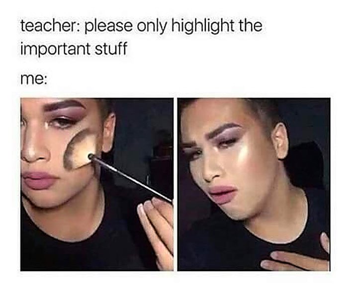 MakeupCornerCA's tweet photo. Our mood always!✨🤩 #MemeMonday https://t.co/UxrNfdSBHZ