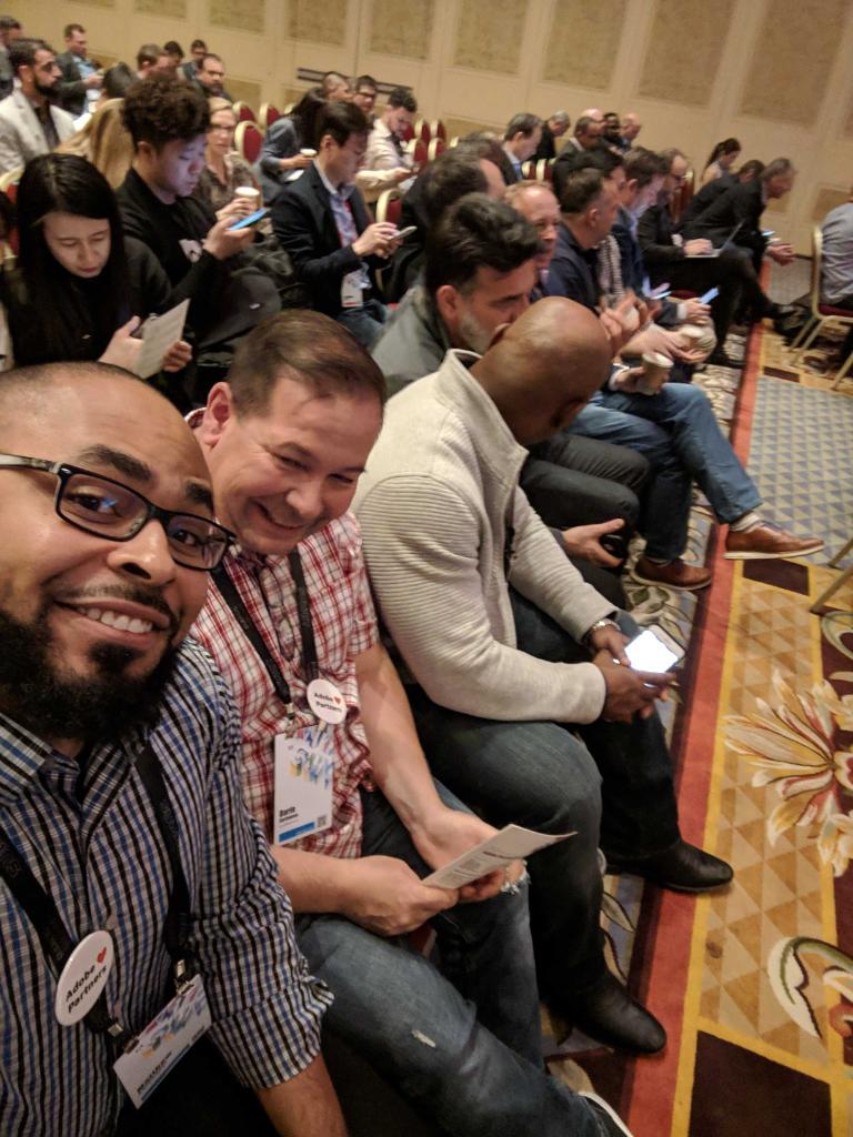 cleargoalscorp's tweet photo. We're all smiles for #PartnerDay at the #AdobeSummit ! Come visit us at booth 771-C, we want to meet you! https://t.co/CqZhjEvG8R