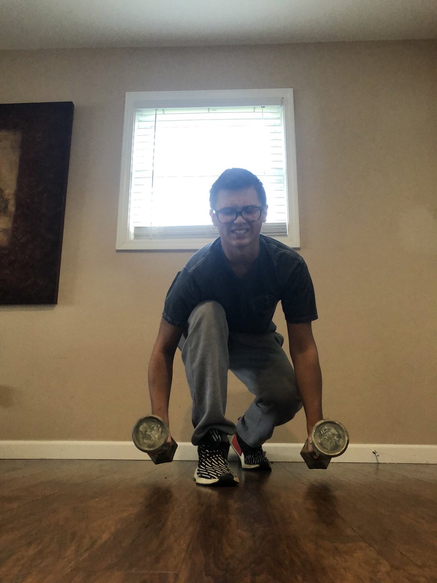 carsonp15434929's tweet photo. In the first picture I took I’m lifting “like a girl” in the second picture I’m lifting weights #likeagirl. Having 3 sisters I hate thinking about how our society limits females to think they can’t or shouldn’t do something just because of ones gender! @DrKAJordan1 https://t.co/ILJgiWSic5