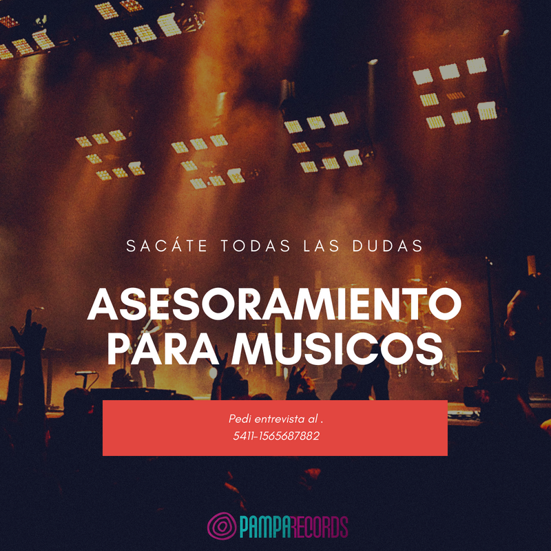 Brindamos asesoramiento para músicos 🙌

¡Te ayudamos a encaminar tus ideas y a capitalizarlas en la industria musical! 🎤🎧🎹🎼

⬇⬇⬇
pamparecords.com.ar