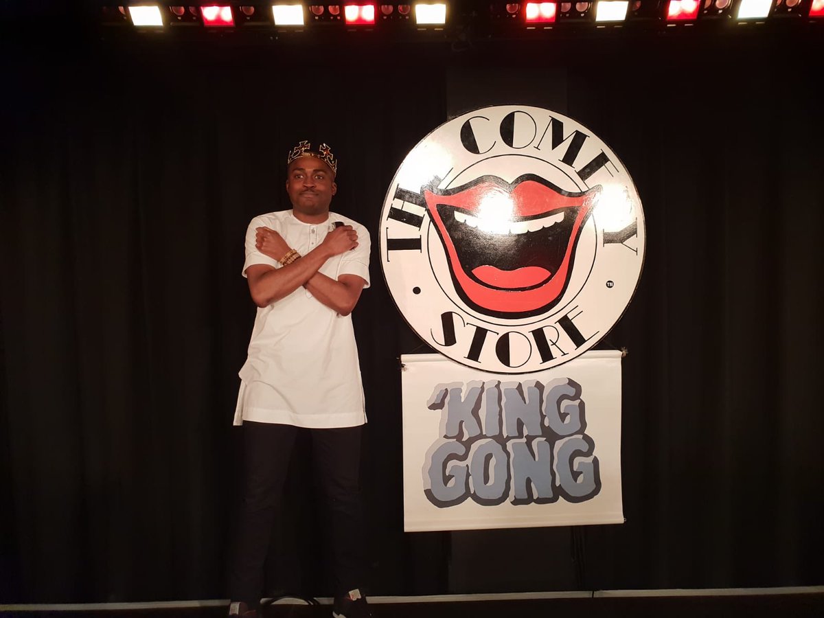 ItsThePodclass's tweet image. Look what @iheartribena got up to tonight. Proud of you cookie! #kinggong @TheComedyStore