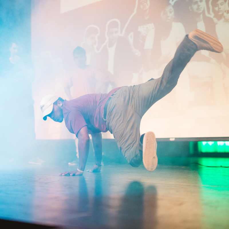 lifelinesok's tweet photo. A b-boy/b-girl (or break-boy/break-girl) is a male/female dancer who practices breaking or b-boying/b-girling, the acrobatic hip-hop dance style, commonly known as "breakdancing." OKC has such a rich hiphop history. We look forward to adding to it. Stay with us. #lifelinesokc https://t.co/A5tMTBuL5i