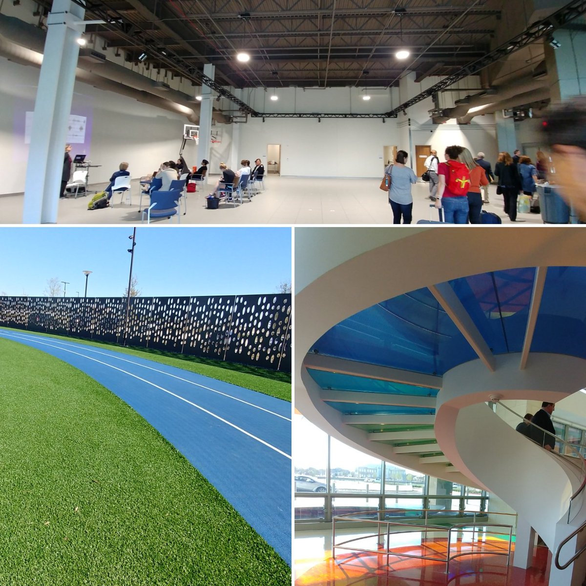 KarenKrugerPhD's tweet photo. Tour of the shiny new sports lab @TxScottish_Rite as part of the Shriners gait lab consortium. Thanks to @Kirktul for the tour and @vicon for sponsoring! #gcmas https://t.co/N4ycnt9WOS