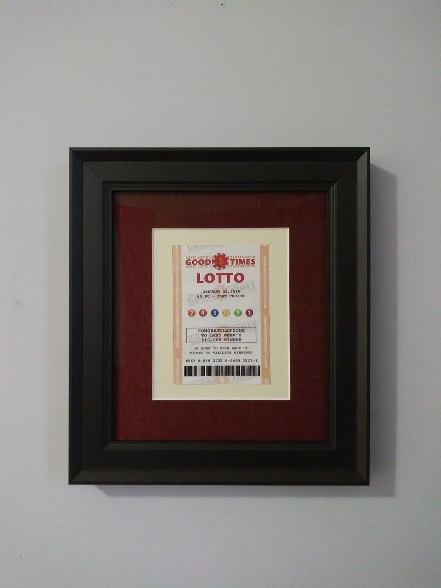 SageBNewman's tweet photo. Finally had a chance to frame my lotto ticket from the Dirk Gently auction. This one's definitely a winner. @ArvD @mrSamuelBarnett @elijahwood @ScreenBid https://t.co/H8r04n7Ohv