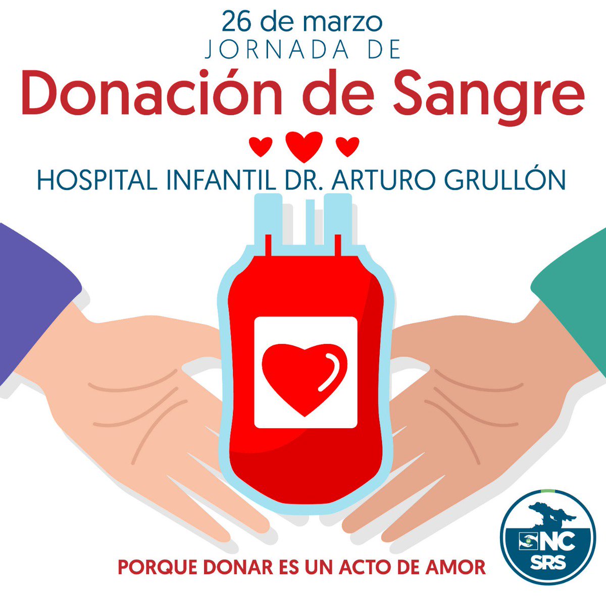 Acompañanos a la Segunda Jornada de Donacion de Sangre.
Donar es Salvar Vida!!!!