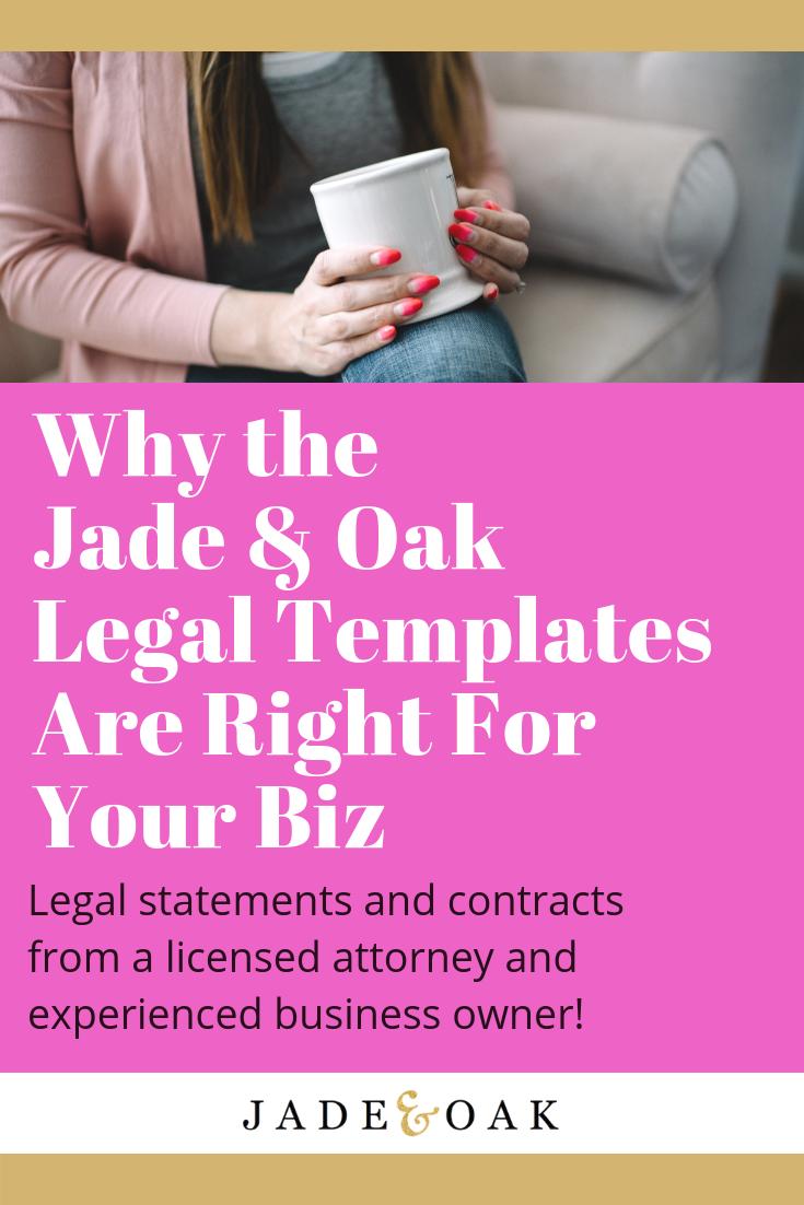 New blog post is up! Sharing why my legal templates are right for YOU and your biz! buff.ly/2JE6BQG