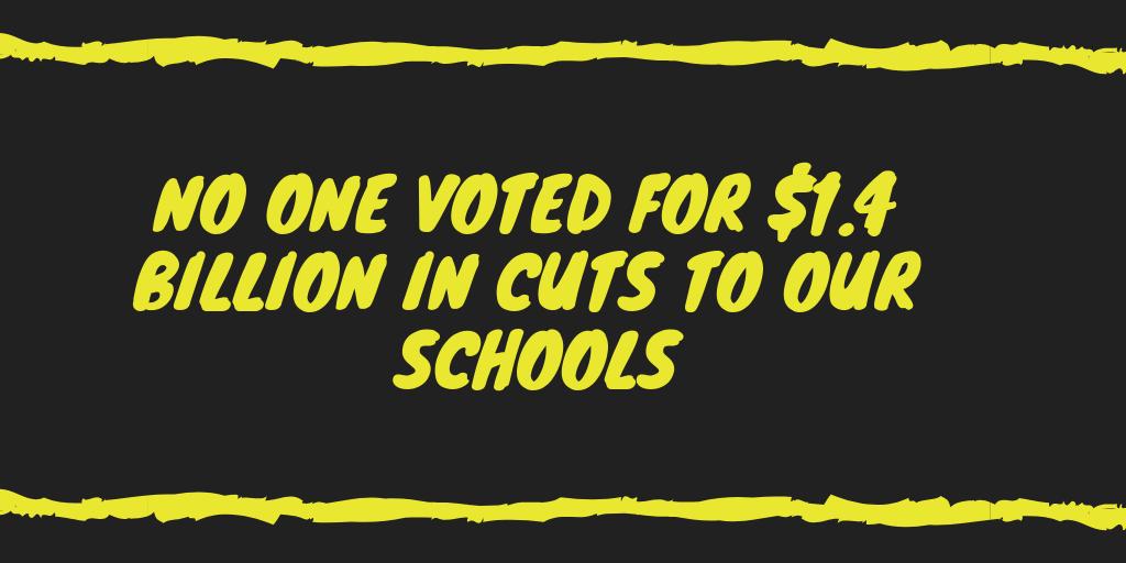 <a href="/fordnation/">Doug Ford</a> @LisaThompsonMPP Your proposed changes to secondary staffing, mandatory e-learning courses, &amp; cuts to funding will not build resiliency. They will irreparably damage our public education system.  Is this your legacy? Our kids deserve better. #nocutstoeducation