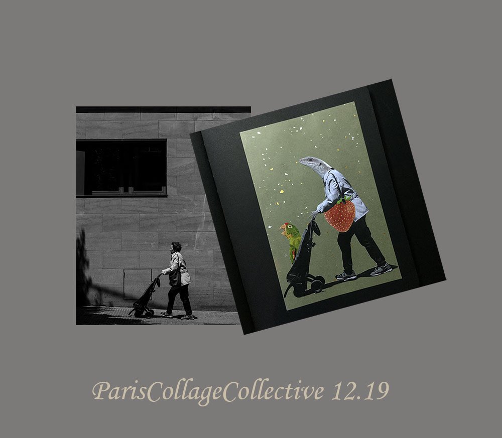 outtaherefolks's tweet photo. Weeks 12 &amp; 13, of the Paris Collage Collective weekly challenge.  Works created in a @StillmanandBirn Nova sketchbook #pariscollagecollective #collage #collageart #stillmanandbirn #creativechallenge #challengeaccepted #art #artwork #analogcollage #pariscollageclub https://t.co/clFeYKFuw8