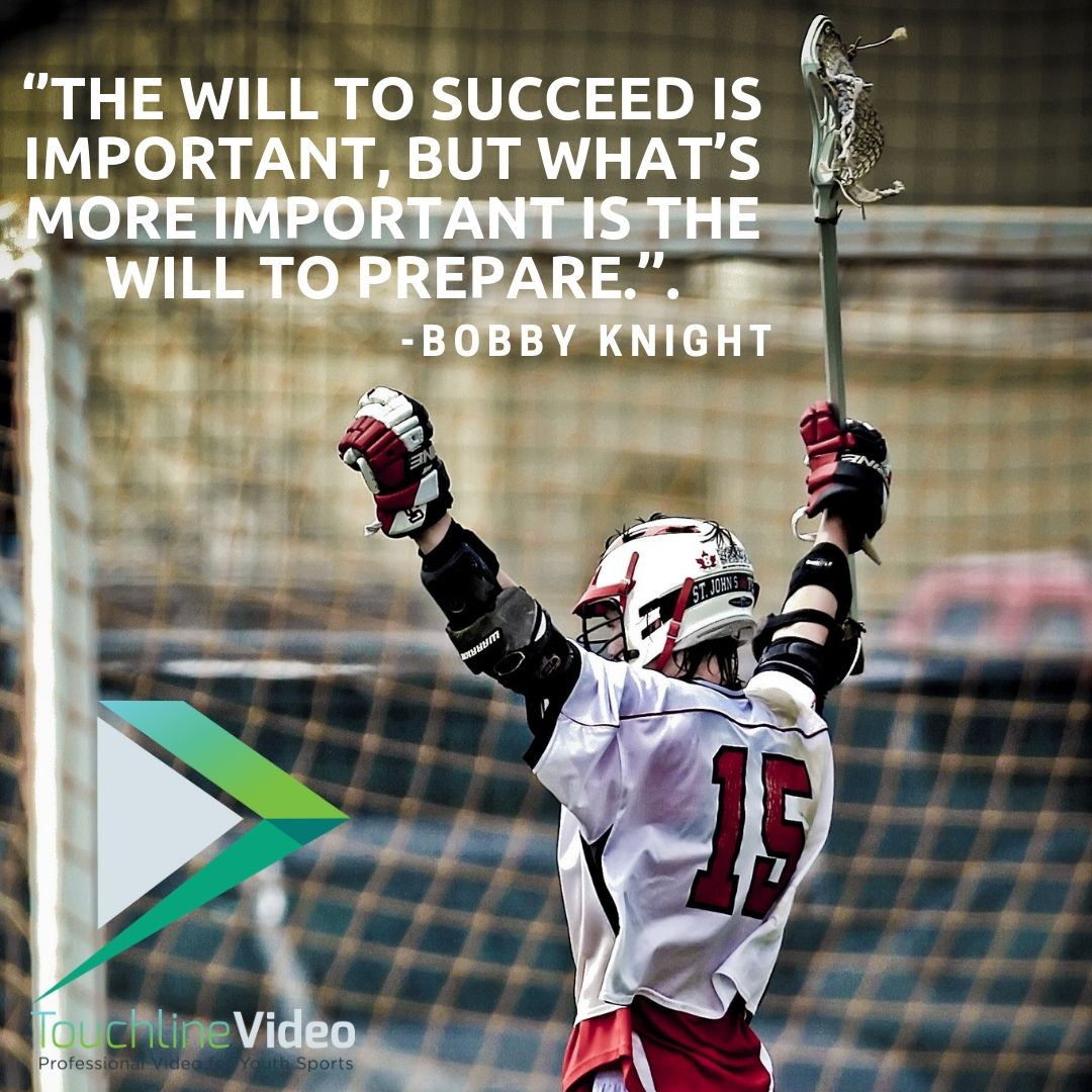 ‘’The will to succeed is important, but what’s more important is the will to prepare.’’-Bobby Knight.
#NCAA #studentathlete #collegerecruiting #lacrosse #sports #athlete #gametime #highlightvideo #success #workhard #videography #sportsvideography #gamevideo #nevergiveup
