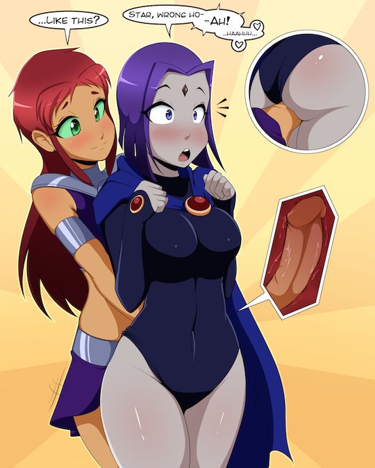 Final Round Final Match Starfire Raven Uncensored 1 from today's image...