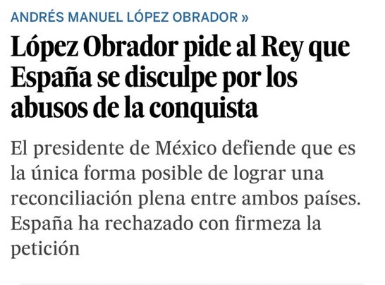 Rafa_Hernando's tweet photo. Habrá q recordarle a este Sr. q los españoles fuimos allí y acabamos con el poder de tribus q asesinaban con crueldad y saña a sus vecinos, y q por eso unos pocos ayudados por los q eran perseguidos y esclavizados, se conquistó y civilizó esa tierra. Q estudie un poco. ¡Anda ya! https://t.co/GkyOytsrPi