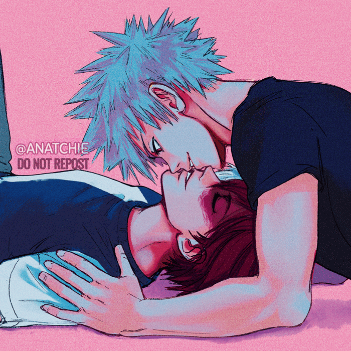 anatchie's tweet photo. commission for the lovely @tdcat4, thank you for always supporting me!! (*꒦ິㅿ꒦ີ) 💙❤ #轟爆 #todobaku #bakutodo https://t.co/PSoYlOILRJ