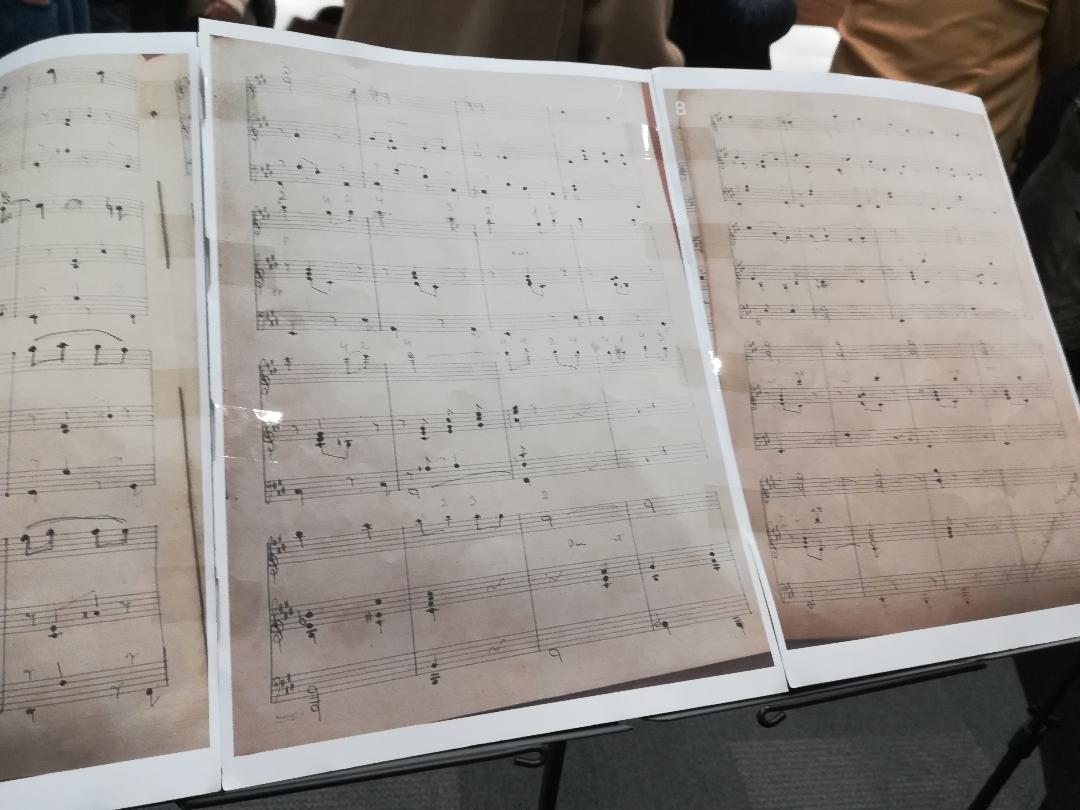 GilAlbertIAC's tweet photo. ¡Muchas gracias Rosa Mascarell por tu puesta en valor de la figura de la pianista y compositora alicantina M. Luisa Campos! ¡Y muchas gracias a Daniel Rodríguez (piano) y Tania Ferri (violín) por tan magnífica interpretación de la composición inédita de Campos! @csmalicante https://t.co/USO6bI5swu