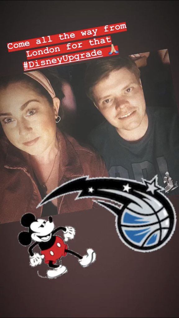 NikkiLGuest's tweet photo. Please @OrlandoMagic #DisneyUpgrade 🙏🏼 https://t.co/TkC52wBSnY