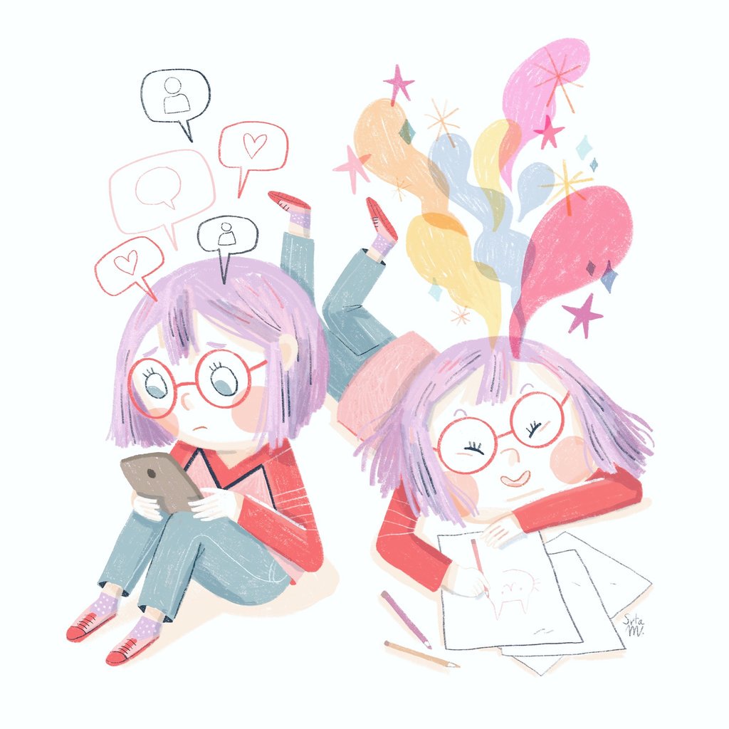 Over the last half year I've suffered a creative burnout that has made me feel very insecure about social media: algorithms, statistics, interaction. Remember to enjoy, to experiment, to create without feeling guilty, remember how important the path is, not the goal #mentalhealth