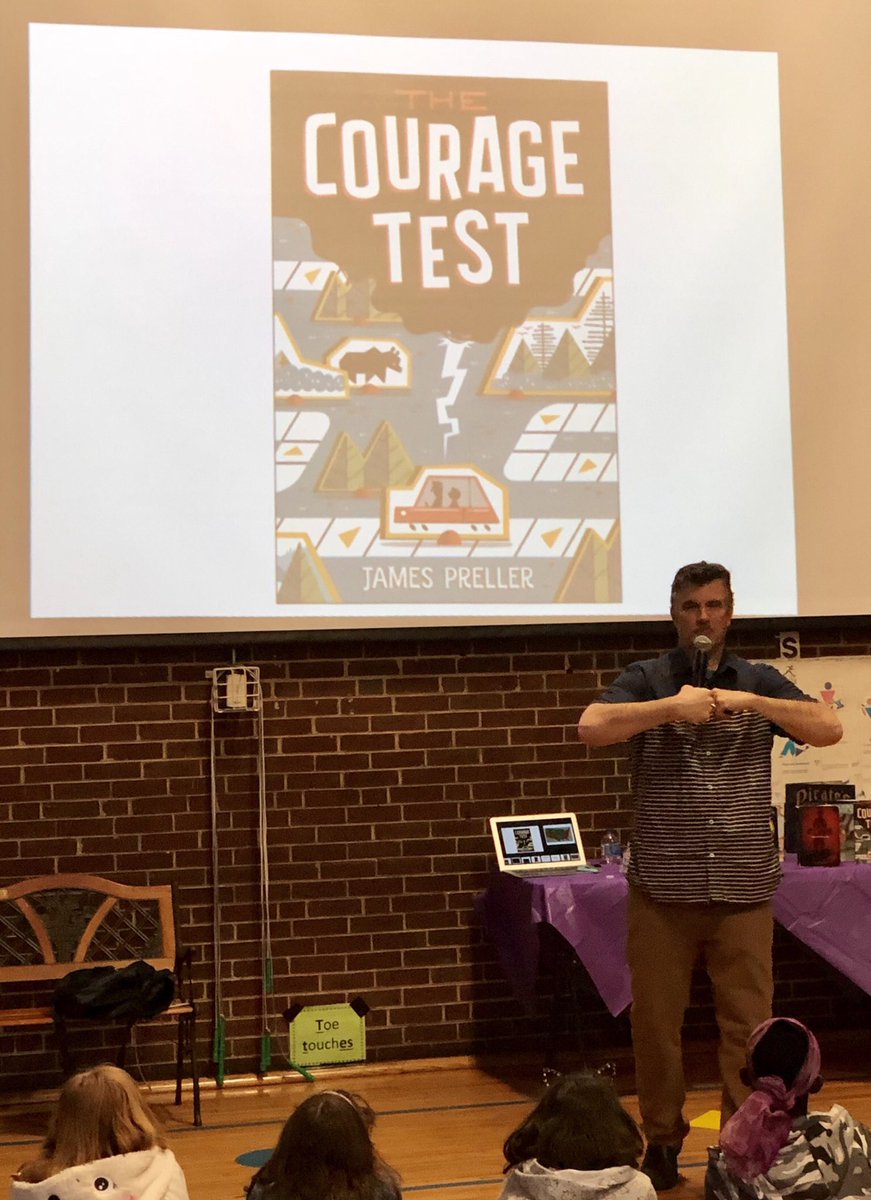OverIntheLib's tweet photo. #JamesPreller gave lots of advice for budding writers today and taught them the power of “What if...?” Thank you @ccyal and @UnionAveBooks https://t.co/yoJkTAm40J