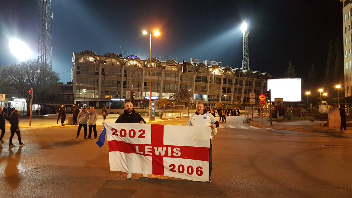 WEnglandfans's tweet photo. Can't believe my bag was taken with Lewis' flag inside. Over 13 years of travelling the world, over 100,000 miles &amp; nearly 200 stadiums keeping my little boys memory alive... gone just like that 💔 @England #threelions #MONENG https://t.co/odDQaE07QG